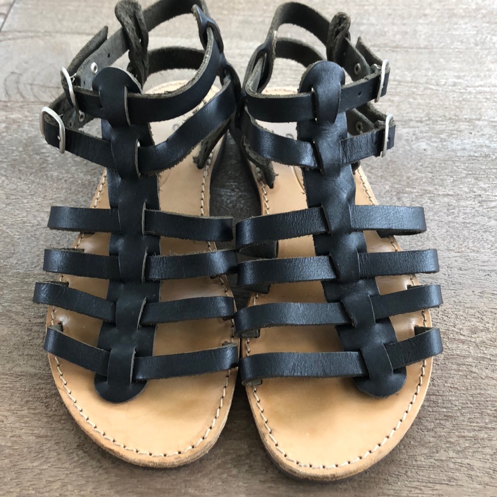 Authentic Grecian leather sandals
